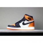 Men's and Women's Air Jordan 1 Satin "Shattered Backboard" Black