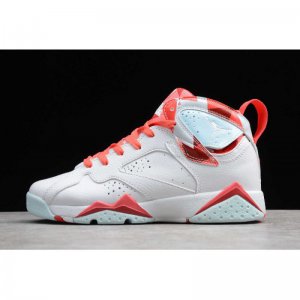 2019 Air Jordan 7 Retro GS "Topaz Mist" White/Topaz Mist-Ember G