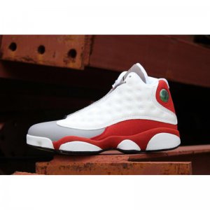 New Air Jordan 13 Retro "Grey Toe" White/Black-True Red-Cement G