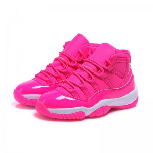 Women's Air Jordan 11 GS "Pink Everything" Pink White Shoes
