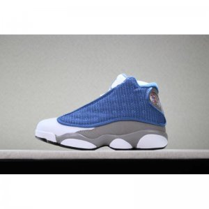 Kid's Air Jordan 13 "Flint" French Blue/University Blue/Flint Gr