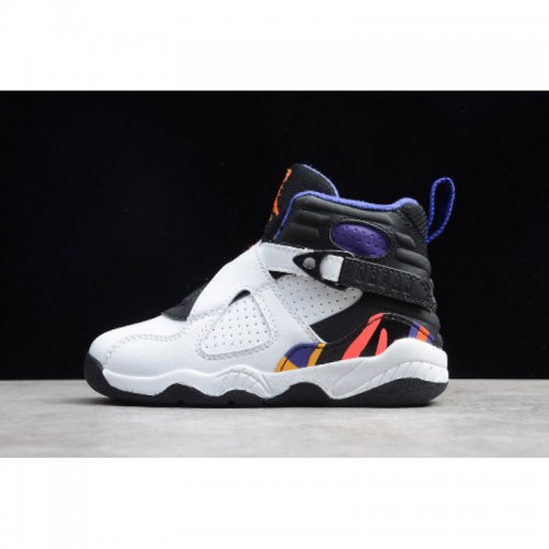 2019 Air Jordan 8 Retro "Three Peat" Kids' Sizing 305369-142