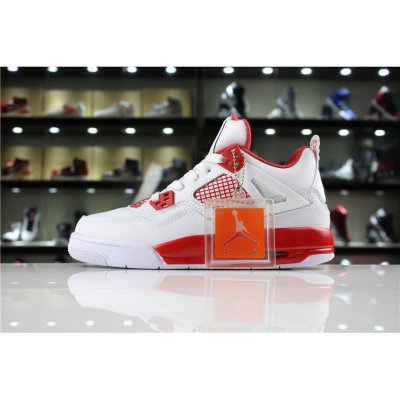 New Air Jordan 4 Retro "Alternate 89" White/Black-Gym Red 308497