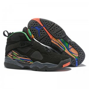 2019 Air Jordan 8 Tinker "Air Raid" Black/Light Concord-Aloe Ver