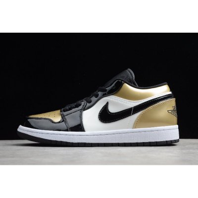 2020 Air Jordan 1 Low Gold Toe CQ9447-700