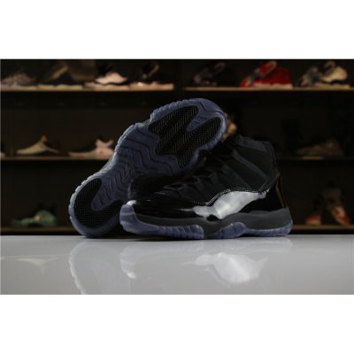 Women's Air Jordan 11 XI GS "Cap and Gown" All-Black Colorway