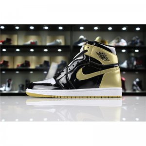 Air Jordan 1 High OG NRG "Gold Top 3" Black/Metallic Gold 861428