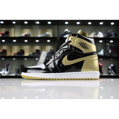 Air Jordan 1 High OG NRG "Gold Top 3" Black/Metallic Gold 861428