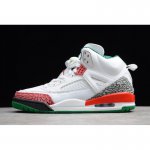 2019 Air Jordan Spizike White/Varsity Red-Cement Grey 315371-125