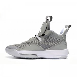 Air Jordan 33 XXXIII Cool Grey/White For Sale