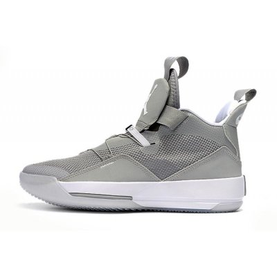 Air Jordan 33 XXXIII Cool Grey/White For Sale