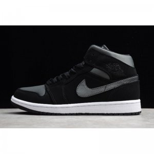 2019 Air Jordan 1 Mid SE Nylon Black Grey 852542-012