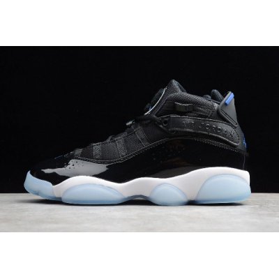 2019 New Jordan 6 Rings "Space Jam" Black/Hyper Royal-White 3229