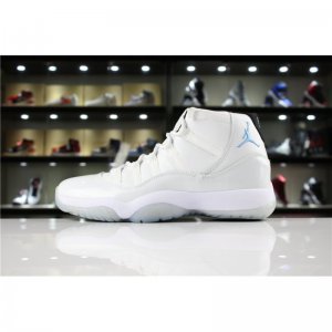 Air Jordan 11 Retro "Legend Blue" 378037-117 Men and Women Shoes
