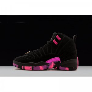 Air Jordan 12 Retro DB "Doernbecher" Black/Hyper Violet-Pink Bla