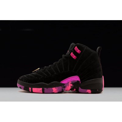 Air Jordan 12 Retro DB "Doernbecher" Black/Hyper Violet-Pink Bla