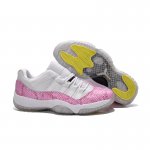 Girls Air Jordan 11 Retro Low GS White/Black-True Red 528895-110