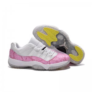 Girls Air Jordan 11 Retro Low GS White/Black-True Red 528895-110