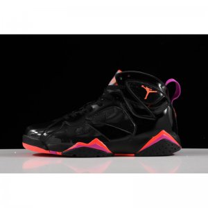 2020 Air Jordan 7 "Patent Leather" Black/Anthracite-Smoke Grey-B