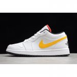 2020 Air Jordan 1 Low Multi-Color Swoosh CW7009-100