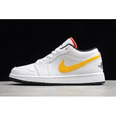 2020 Air Jordan 1 Low Multi-Color Swoosh CW7009-100