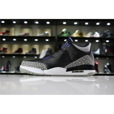 Fragment Design x Air Jordan 3 Retro Black/Royal Blue-White