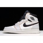 2019 Nike SB x Air Jordan 1 Retro High OG Light Bone/Crimson Tin