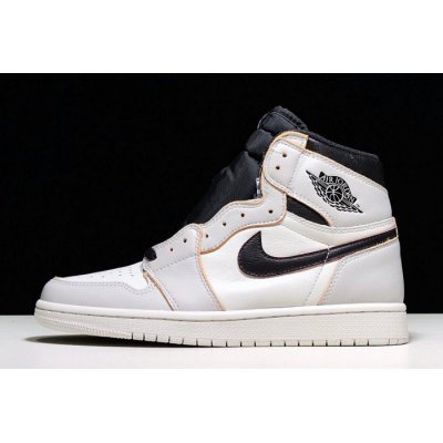 2019 Nike SB x Air Jordan 1 Retro High OG Light Bone/Crimson Tin