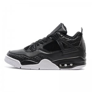 Air Jordan 4 Premium Pinnacle "Black Pony Hair" Black/Anthracite