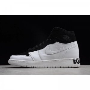 Air Jordan 1 Retro Hight "Equality" Black/White-Metallic Gold AQ
