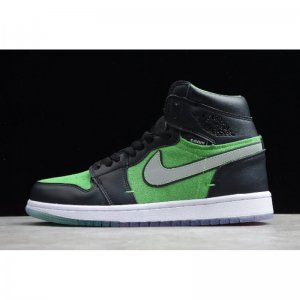 2020 Air Jordan 1 High Zoom "Brut" Fir/Black-Tomatillo-Rage Gree