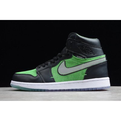 2020 Air Jordan 1 High Zoom "Brut" Fir/Black-Tomatillo-Rage Gree