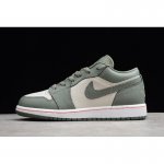 2020 New Air Jordan 1 Low White/Hyper Crimson-Light Bone 553560-