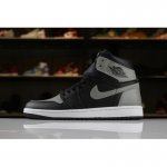 Men's Size Air Jordan 1 Retro High OG "Shadow" Black/Medium Grey