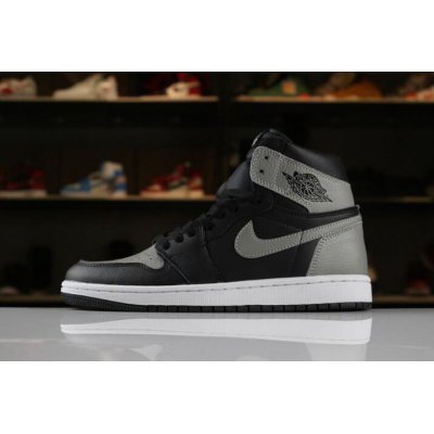 Men's Size Air Jordan 1 Retro High OG "Shadow" Black/Medium Grey