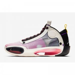 2020 NBA x Air Jordan 34 "Paris Game" Multi-Color/Black-White CZ