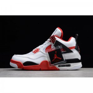 NIKEiD Air Jordan 4 Retro "Fire Red" 836011-107 For Sale