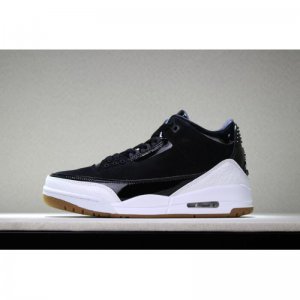 2018 Air Jordan 3 Black White Gum Men's and Women's Size 441140-