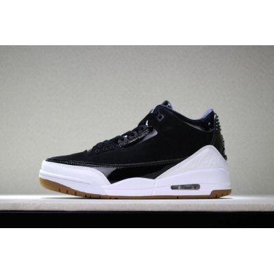 2018 Air Jordan 3 Black White Gum Men's and Women's Size 441140-