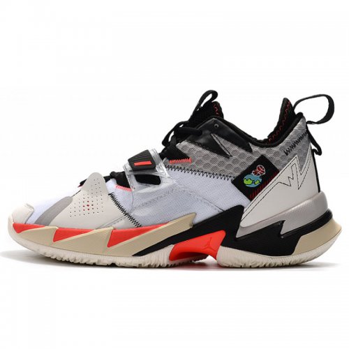 2020 Jordan Why Not Zer0.3 "UNITE" White/Black-University Red-Gr