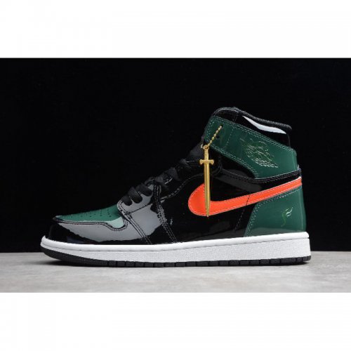 SolyFly x Air Jordan 1 High OG "Friends & Family" Black/Team Ora