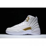 Air Jordan 12 OVO White/Metallic Gold-White 873864-102
