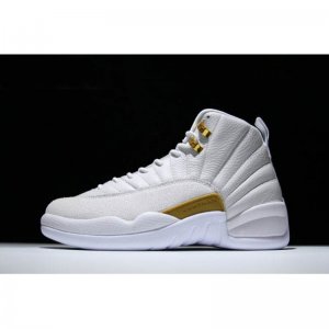 Air Jordan 12 OVO White/Metallic Gold-White 873864-102