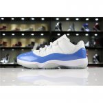 New Air Jordan 11 Low "Columbia" White/University Blue 528895-10