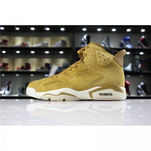 Air Jordan 6 "Wheat" Golden Harvest/Elemental Gold 384664-705