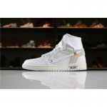 Off-White x Air Jordan 1 High NRG "White" AQ0818-100 For Sale