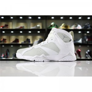 Air Jordan 7 "Pure Money" White/Metallic Silver-Pure Platinum 30