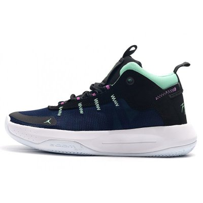 Jordan Jumpman 2020 PF "Flight" Navy Blue/Black-Green-Purple-Wh