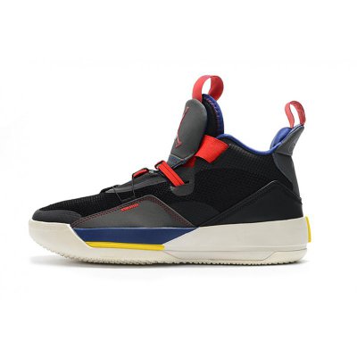 Air Jordan 33 XXXIII "Tech Pack" Black/Black-Dark Smoke Grey-Sai