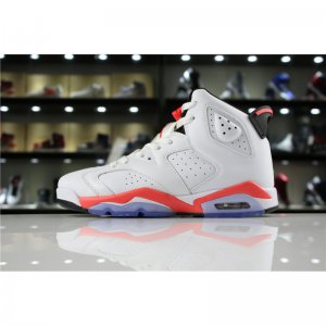 Air Jordan 6 Retro "White Infrared" White/Infrared-Black 384664-